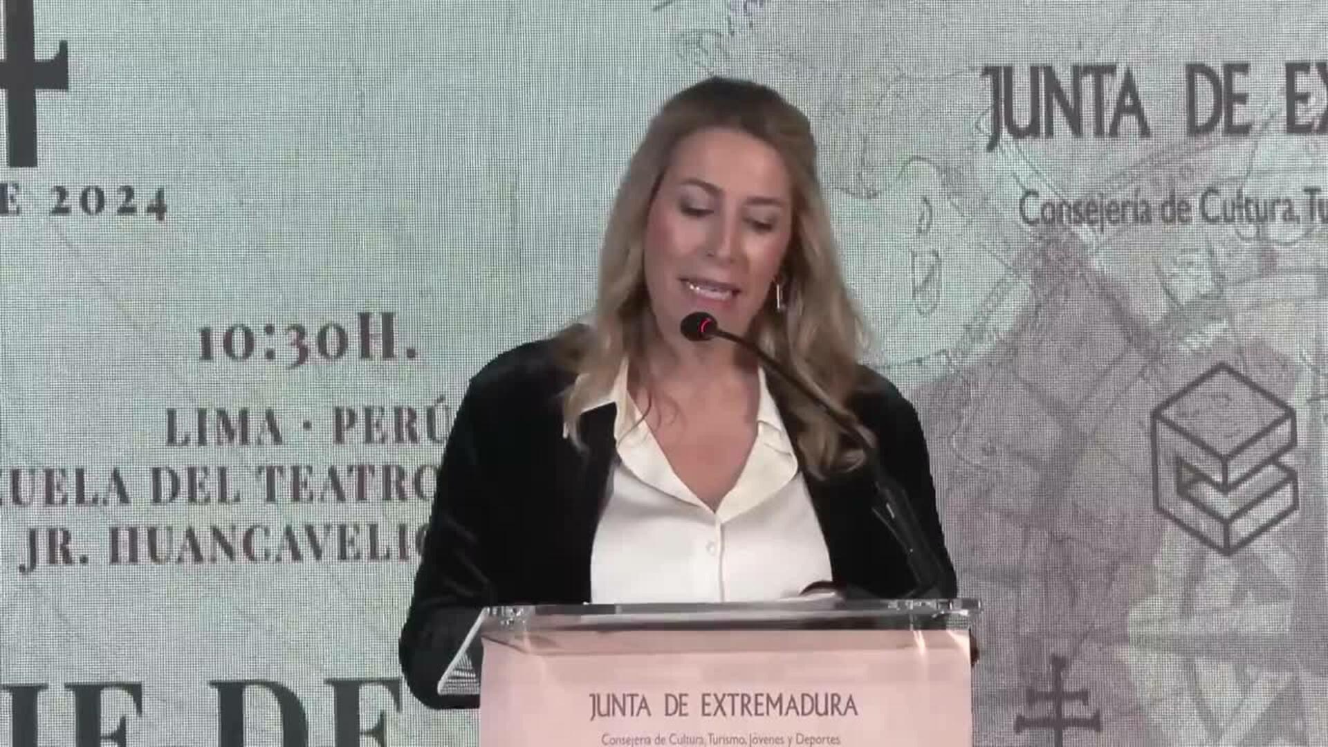 Guardiola señala la "hermandad" entre América y Extremadura como ejemplo de enriquecimiento