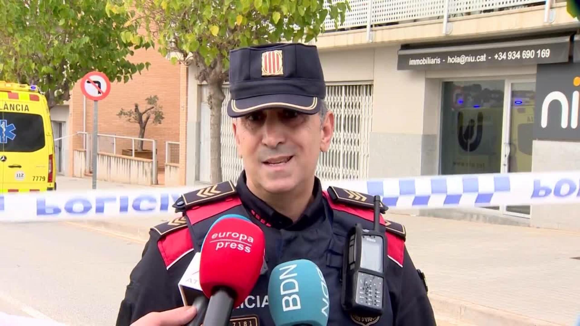 Realizan el levantamiento del cadáver del hombre asesinado con arma de fuego en Montgat