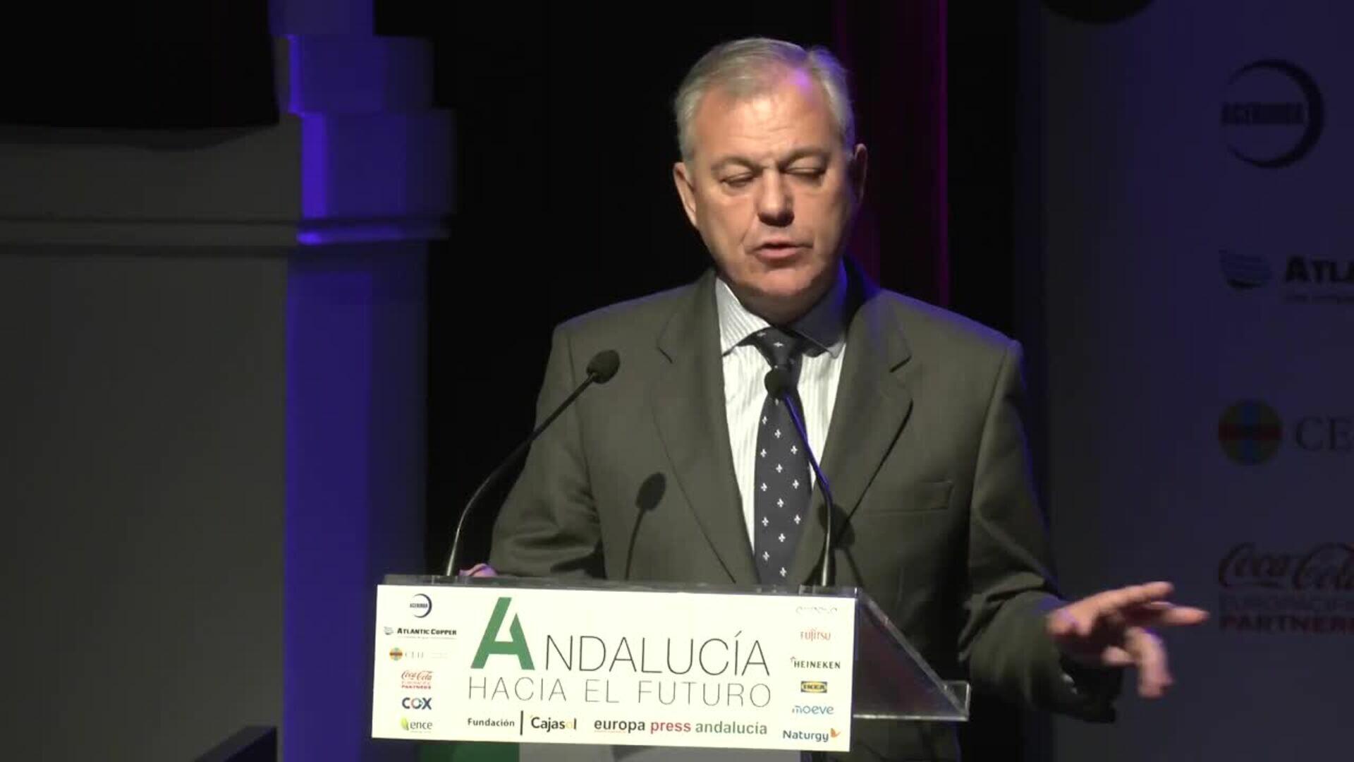 Sanz destaca Sevilla como "capital tecnológica y de la Inteligencia Artificial" de Andalucía