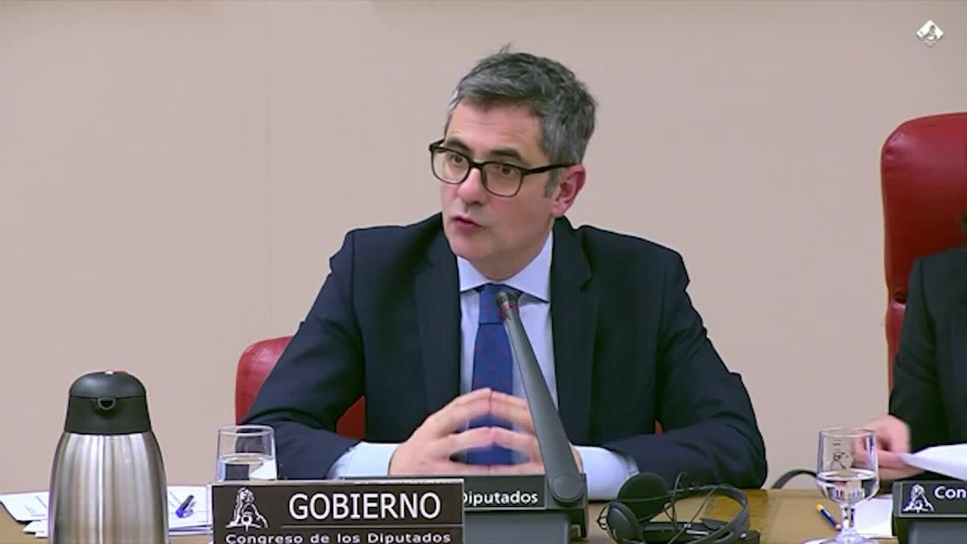 Bolaños reconoce injerencias de Rusia pero defiende: "No hubo trama rusa en Cataluña"