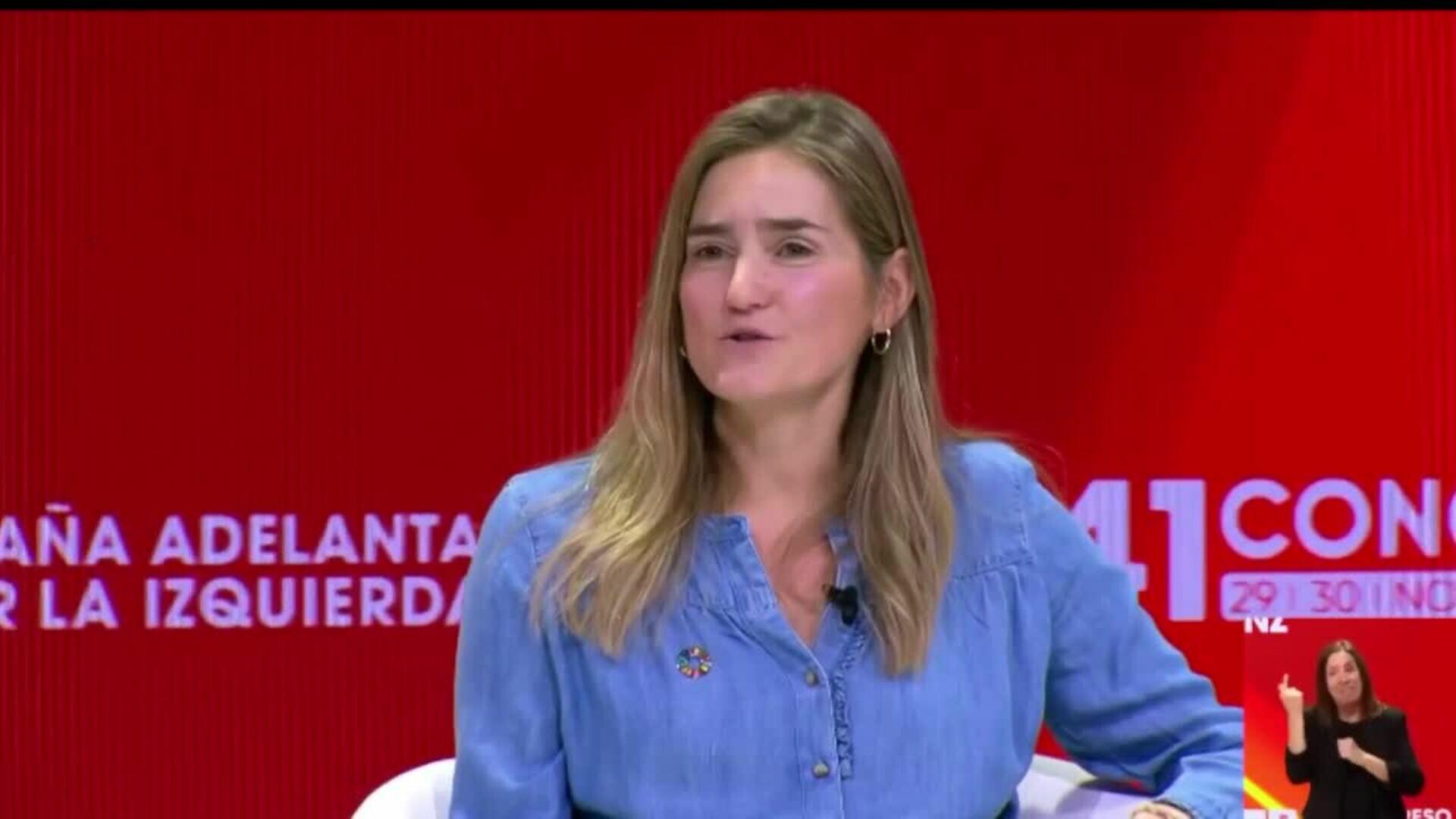 Sara Aagesen pone en valor la llegada de Ribera a la Comisión Europea: "Una maravilla"