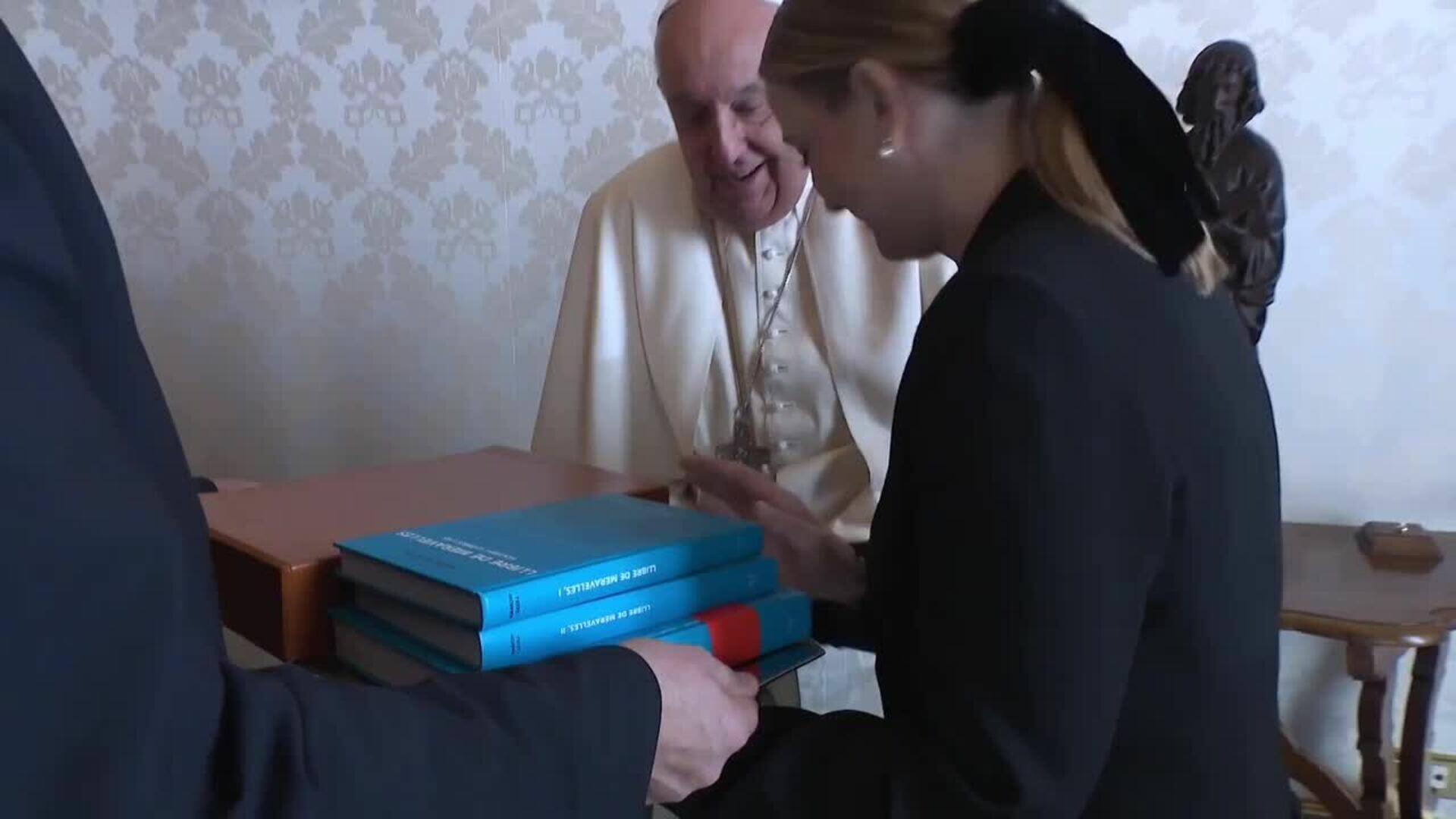 Prohens participa en una audiencia con el papa Francisco en Roma