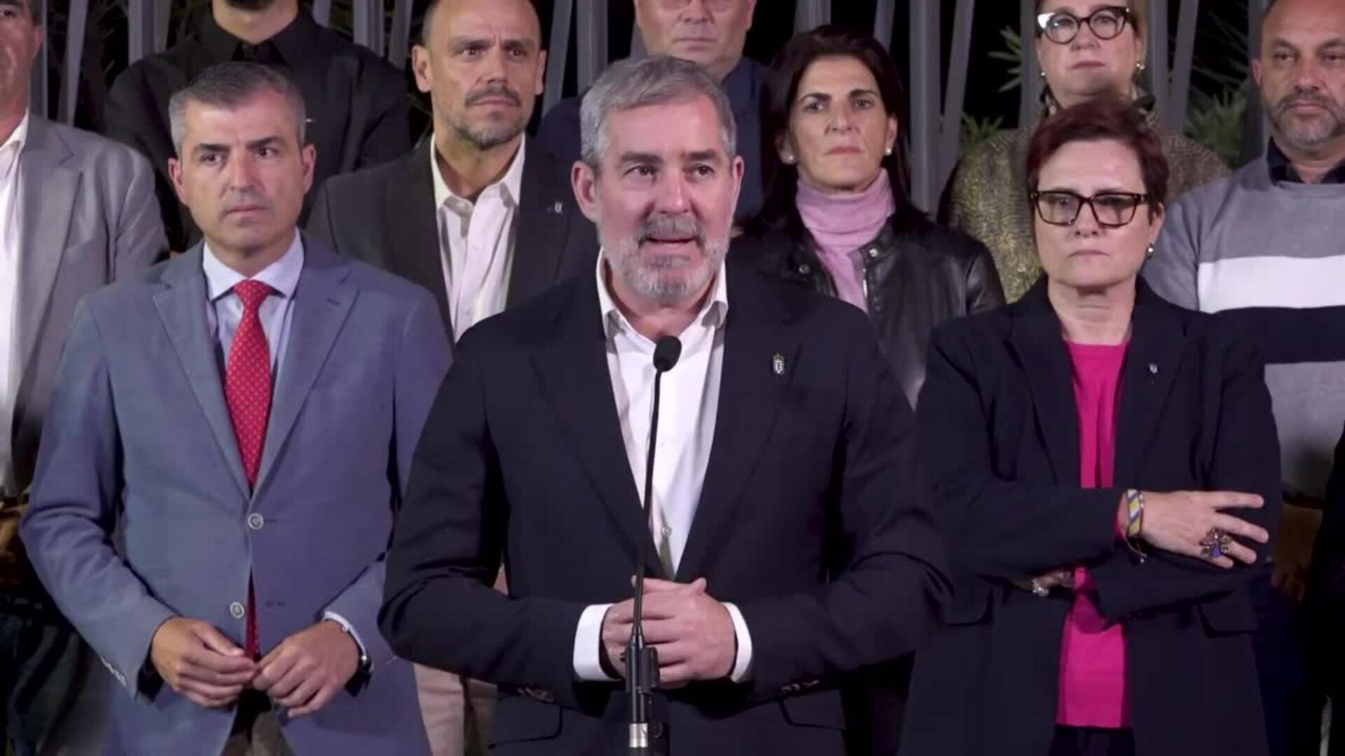 Canarias sella un frente común, salvo Vox, para defender la reforma migratoria