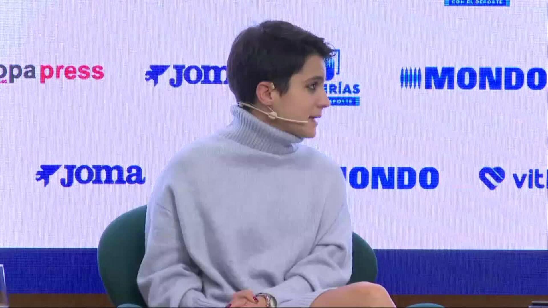 María Pérez: "Si me dan el Princesa de Asturias, lo prefiero junto a Álvaro Martín"