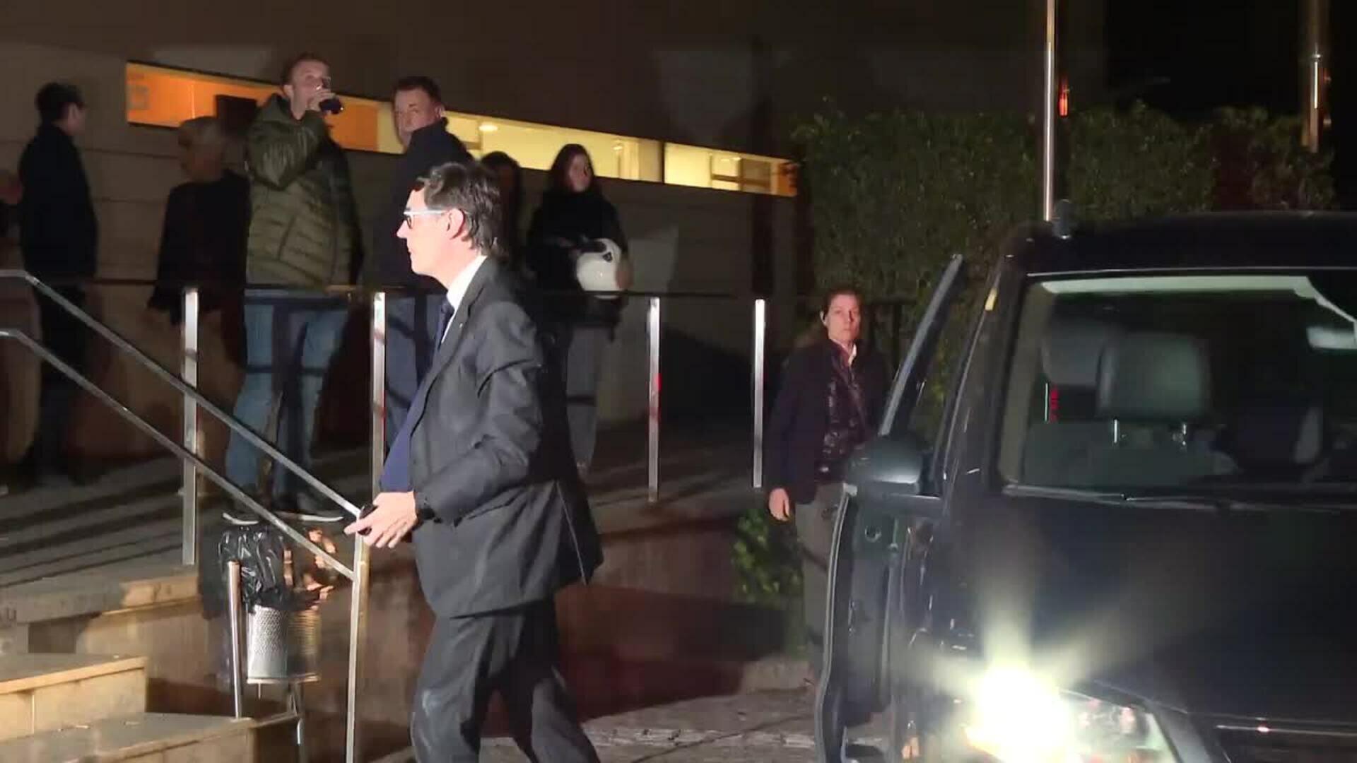 Salvador Illa acude al tanatorio a despedirse de Isak Andic