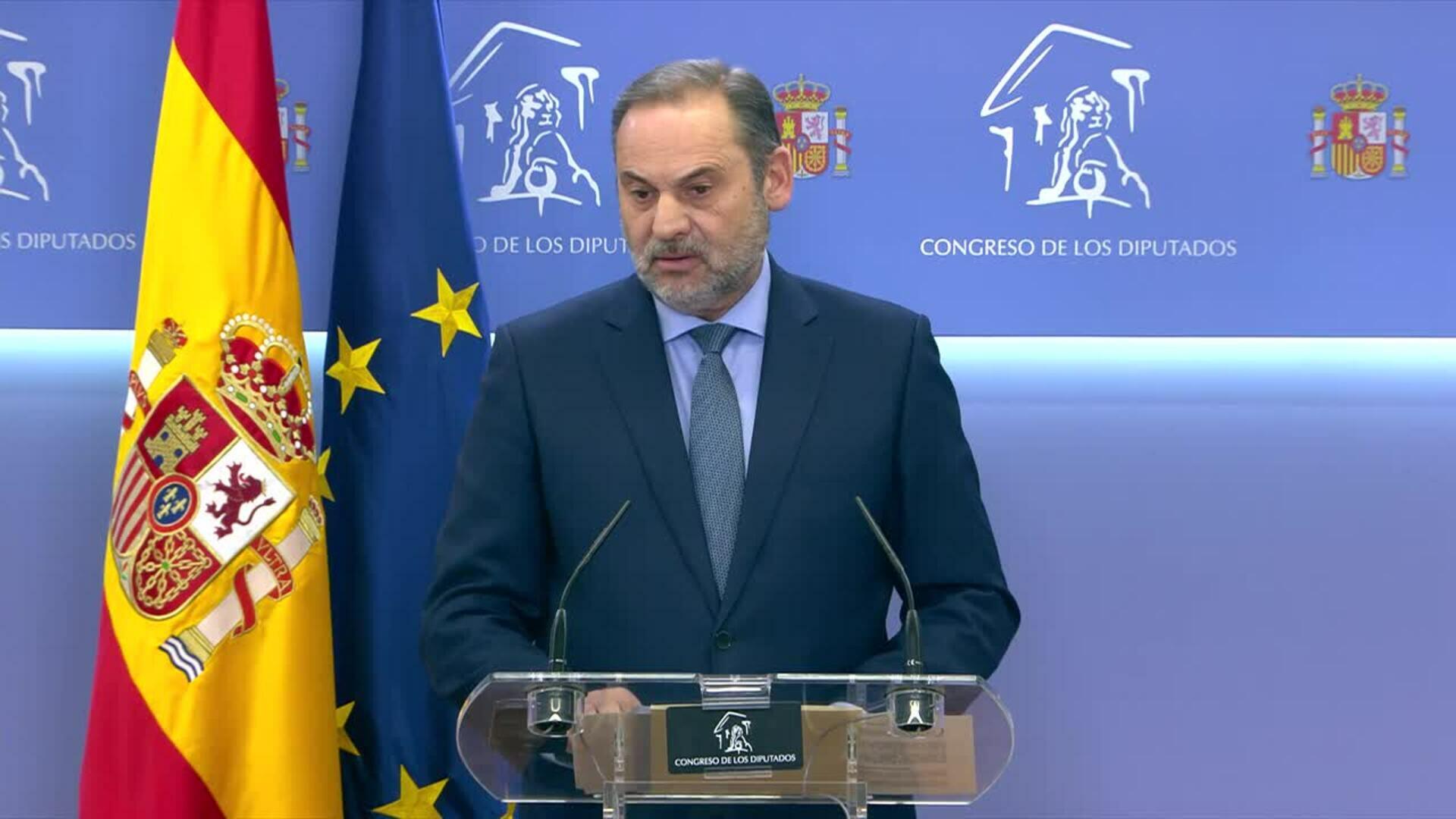 Ábalos denuncia ante la FGE que la UCO interceptó su correspondencia privada