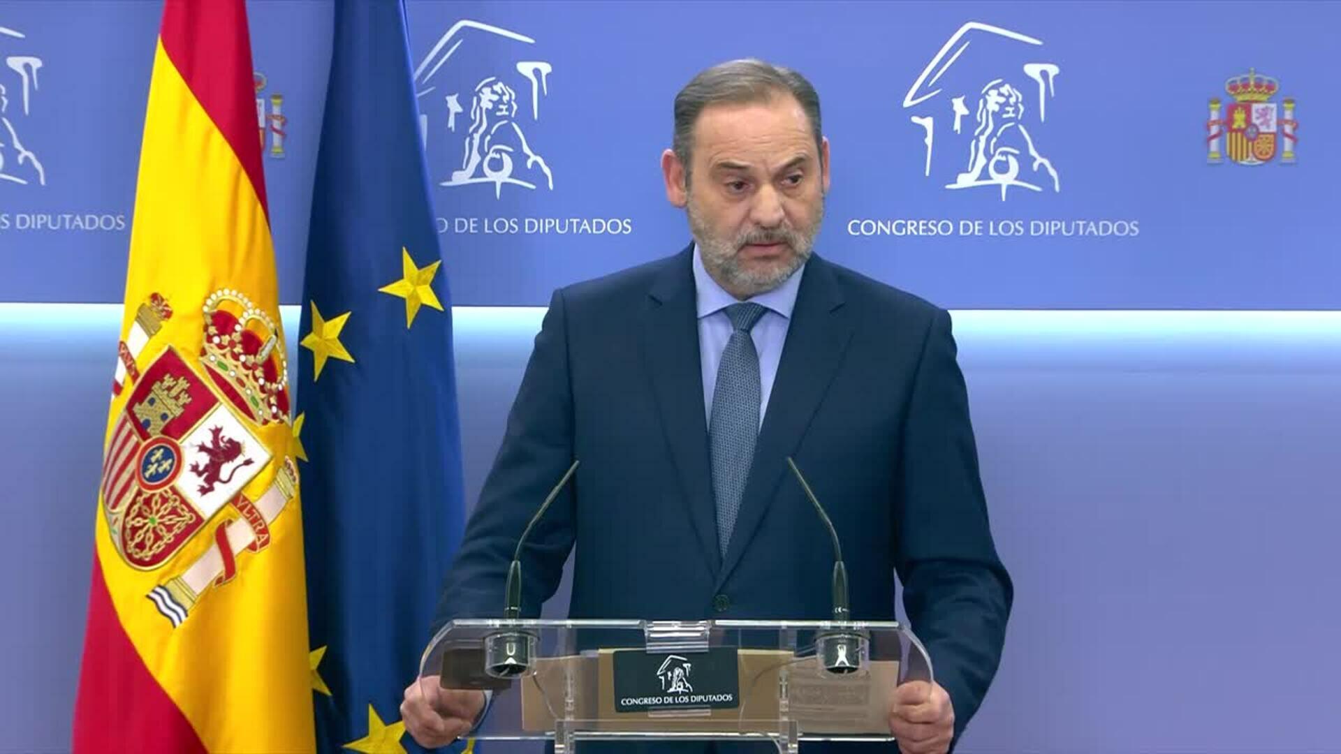 Ábalos denuncia en la FGE una investigación ilegal de la UCO por interceptar su correspondencia