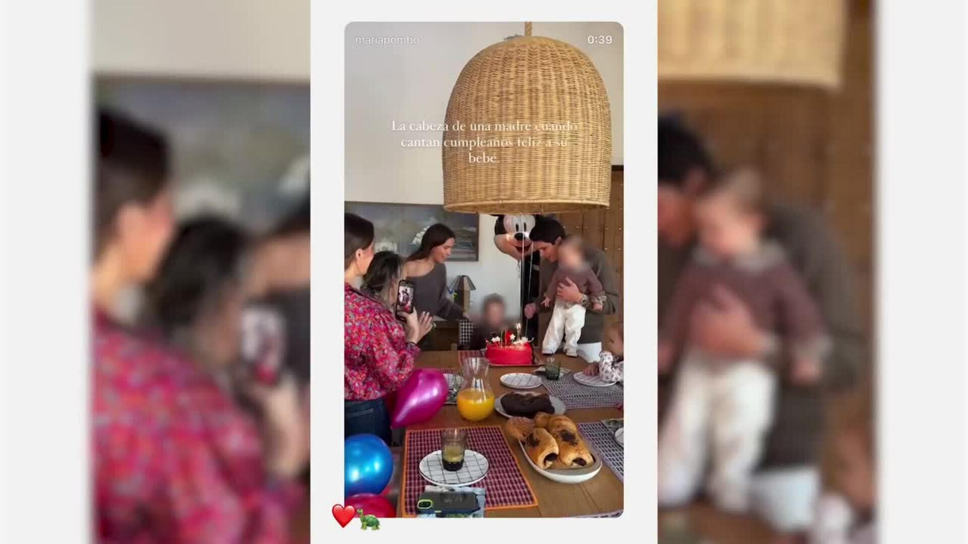 María Pombo celebra por todo lo alto el cumpleaños de su hijo Martín