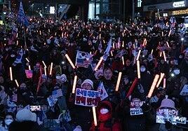 La oposición acusa a Yoon de buscar el enfrentamiento civil en Corea del Sur