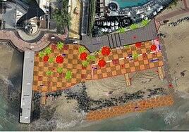 Freno al proyecto para montar un solárium junto al Faro de Maspalomas