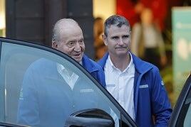 El rey emérito celebra con vuelo de drones sus 87 años