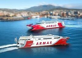 Armas Trasmediterránea transportó 3,3 millones de pasajeros en 2024