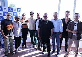 Los protagonistas de La Reina del Flow, «felices» por rodar en Lanzarote