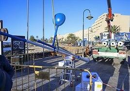 Nuevas luminarias en Costa Teguise