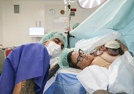 Las cesáreas ganan en valor con el natalicio de Ainhoa