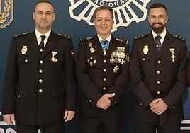 Medalla al Mérito Policial con distintivo rojo para dos agentes de Maspalomas