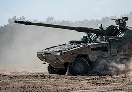 Ucrania estrena el obús motorizado más moderno del mundo