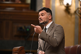 Gabriel Rufián cesa como concejal en Santa Coloma de Gramanet