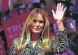 El regreso de la nueva Melania a la Casa Blanca