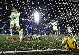 El Getafe baja de la nube al Barça