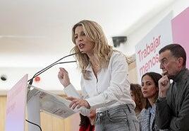 Díaz inicia una gira por España para presionar por la jornada laboral durante su tramitación