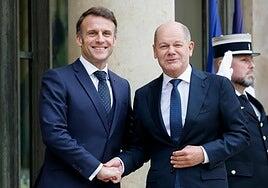 Macron y Scholz piden una Europa «unida» y «más fuerte» ante el retorno de Trump