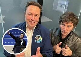 Milei defiende a Musk tras su polémico saludo en la investidura de Trump: «Nazi, las pelotas»
