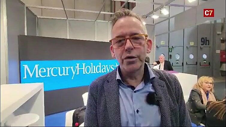 Arnold Richards, delegado de Viajes Canarias Europa