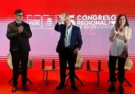 Illa y Armengol arropan a Torres al inicio de su tercer mandato al frente del PSOE