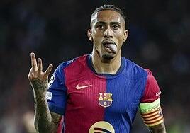 La mujer de Raphinha denuncia insultos racistas en las redes sociales: «Tu hijo es de Koundé»