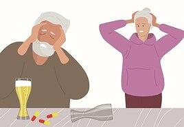 La cara b de jubilarse: depresión, alcoholismo, consumo de ansiolíticos...