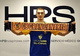 Ziga Samar promete «dar el máximo» a su llegada a Gran Canaria