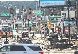 Un avión medicalizado con seis personas a bordo se estrella en una zona residencial de Filadelfia