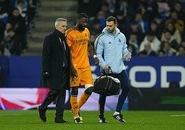 Rüdiger se lesiona a una semana del derbi y diez días del City