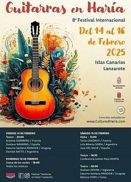 Entradas del festival de guitarras en Haría
