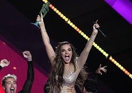 El público otorgó la victoria a Melody tras quedar segunda durante su semifinal del Benidorm Fest