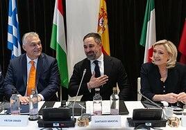 Vox abre con una reunión a puerta cerrada su cumbre con sus pares europeos