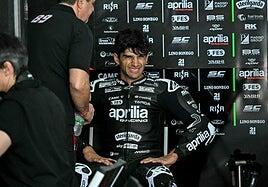 Jorge Martín, operado con éxito de su mano derecha