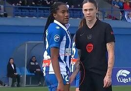 El Espanyol condena el polémico tocamiento de Mapi León a Daniela Caracas en sus partes íntimas