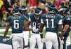 Los Eagles destronan a los Chiefs con una paliza