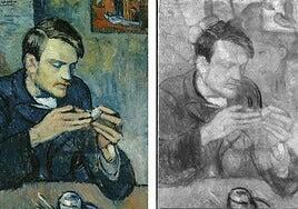 Los rayos X descubren una obra desconocida del periodo azul de Picasso