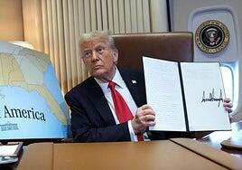 Trump impone aranceles del 25% al acero y al aluminio desde este lunes