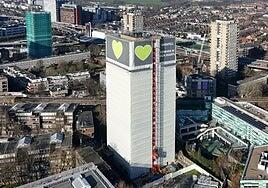La torre Grenfell de Londres será derribada tras el incendio que causó más de 70 muertes