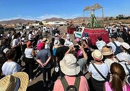 La peregrinación que une a Tuineje con Gran Tarajal