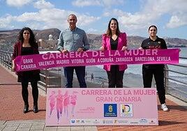 La capital grancanaria abre el circuito nacional de la Carrera de la Mujer Central Lechera Asturiana 2025