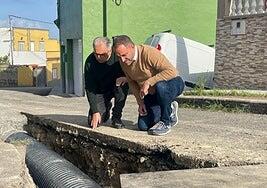 La Villa de Moya trabaja en la mejora de la red de saneamiento en los barrios