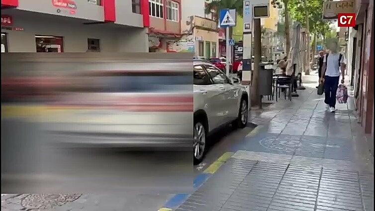 El presunto asesino de María Dolores, en un registro domiciliario en la capital grancanaria