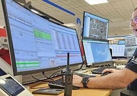 Dos auxiliados en un incendio en Tenerife