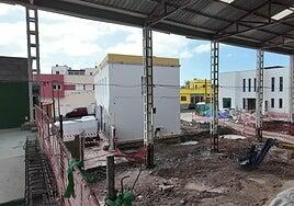 La reforma integral del pabellón Chano Melián de Carrizal avanza a buen ritmo