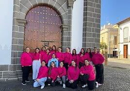 Una comparsa, caminito de Teror